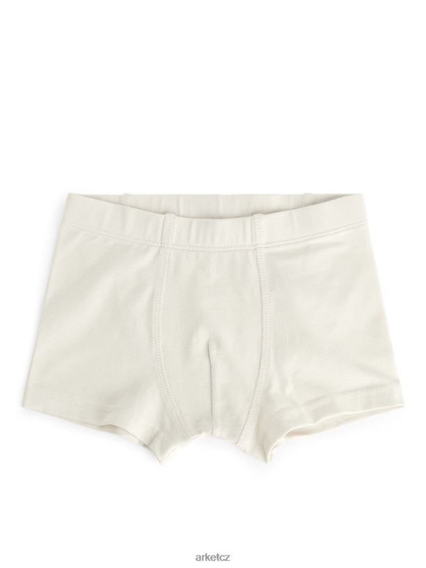 děti ARKET trikotové kufry oblečení modrá/špinavě bílá/šedá melanž J8R2D1624