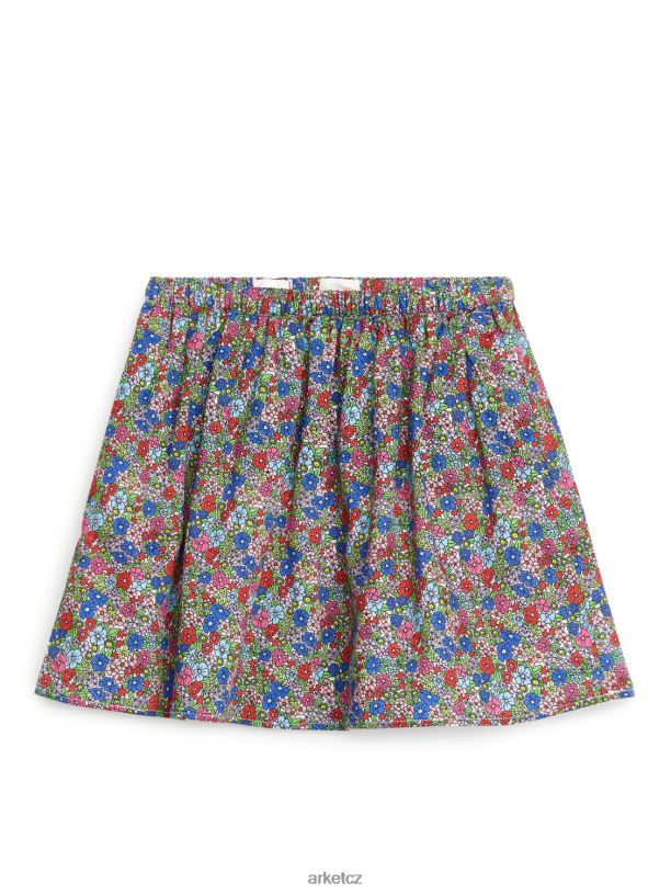 děti ARKET rozšířená minisukně oblečení multi/květinové J8R2D1390