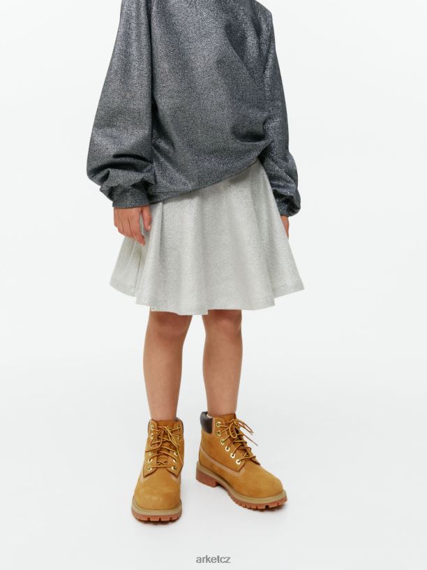 děti ARKET třpytivá sukně oblečení stříbrný J8R2D1386