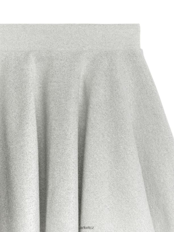 děti ARKET třpytivá sukně oblečení stříbrný J8R2D1386