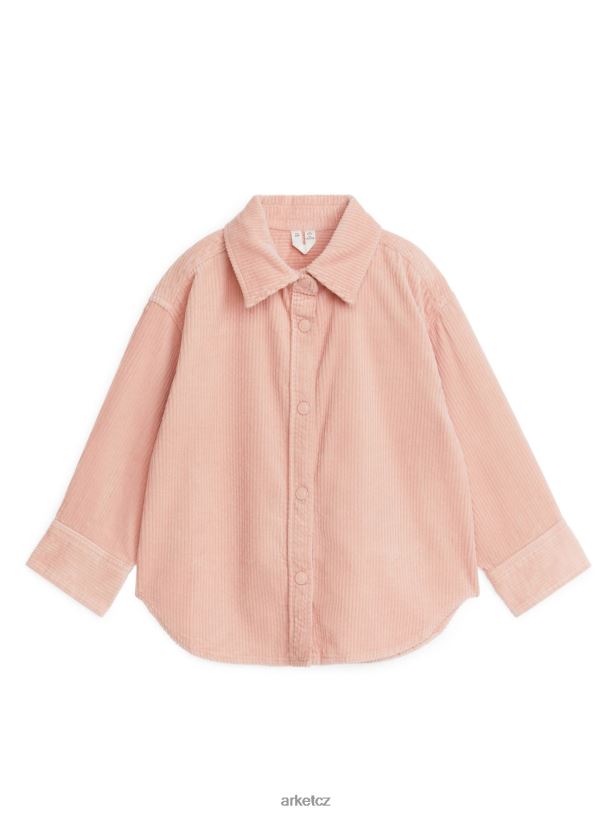 děti ARKET manšestrová košile oblečení prachově růžová J8R2D1441