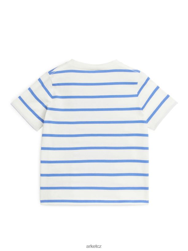 děti ARKET pruhované tričko oblečení bílá/modrá J8R2D1477