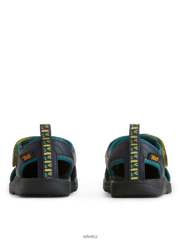 děti ARKET dětské sandály teva hurricane seekado obuv modrá zelená J8R2D1402