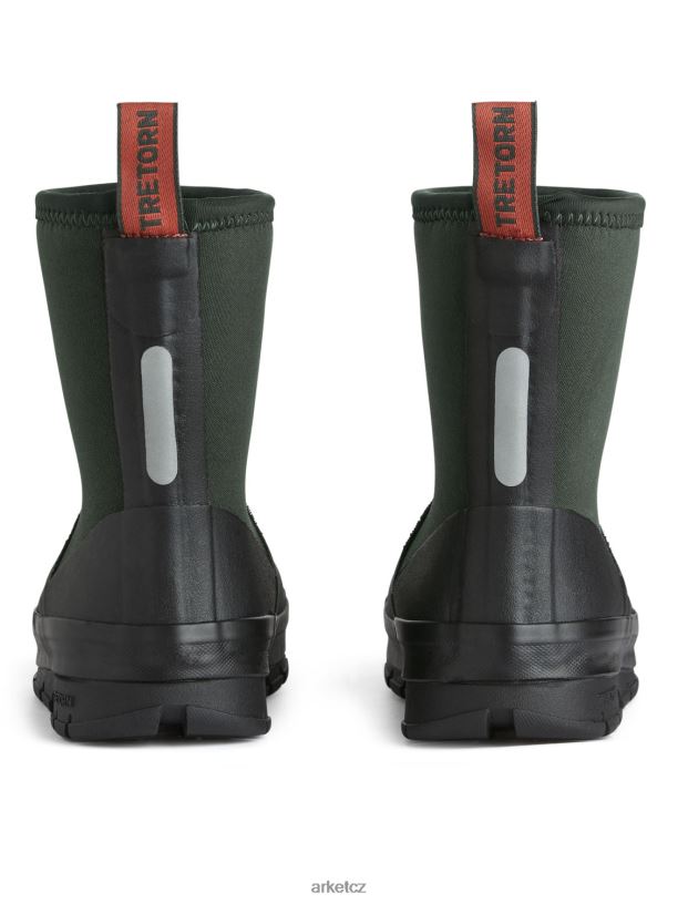 děti ARKET hybridní dětské boty tretorn mimas obuv khaki zelená J8R2D1413