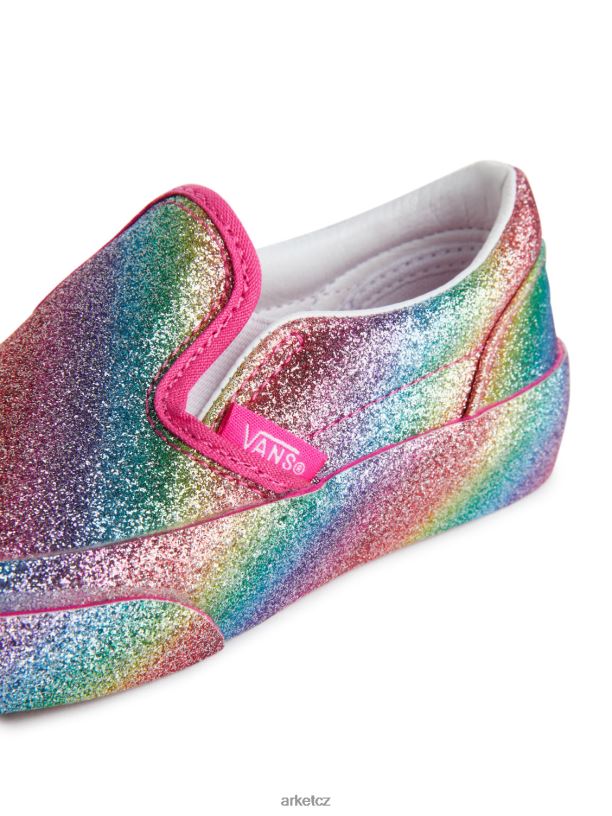 děti ARKET klasické slip-on tenisky pro batolata vans obuv duha J8R2D1394