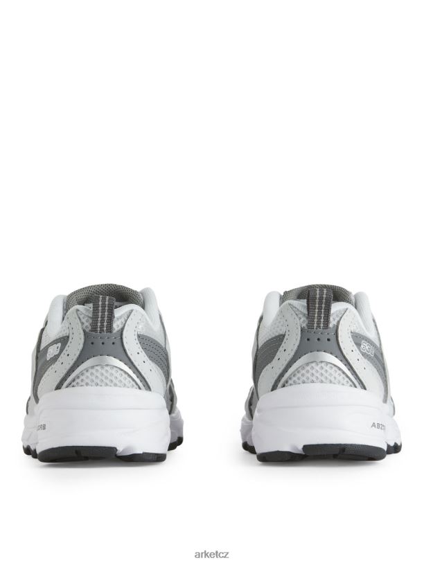 děti ARKET nová bilance 530 trenérů mládeže obuv bílá/šedá J8R2D1408