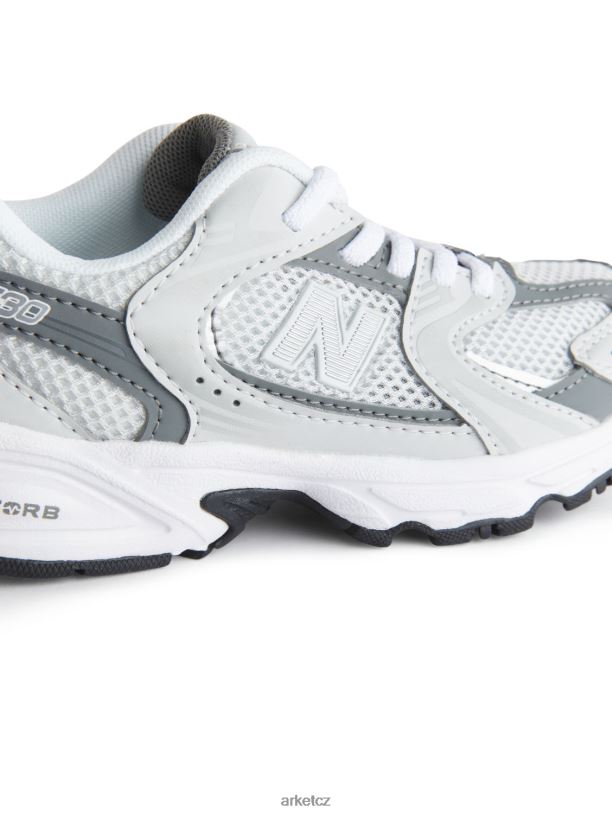 děti ARKET nová bilance 530 trenérů mládeže obuv bílá/šedá J8R2D1408