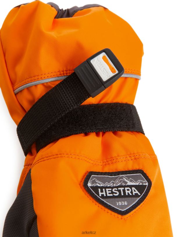 děti ARKET dětské rukavice hestra czone Příslušenství oranžový J8R2D1655