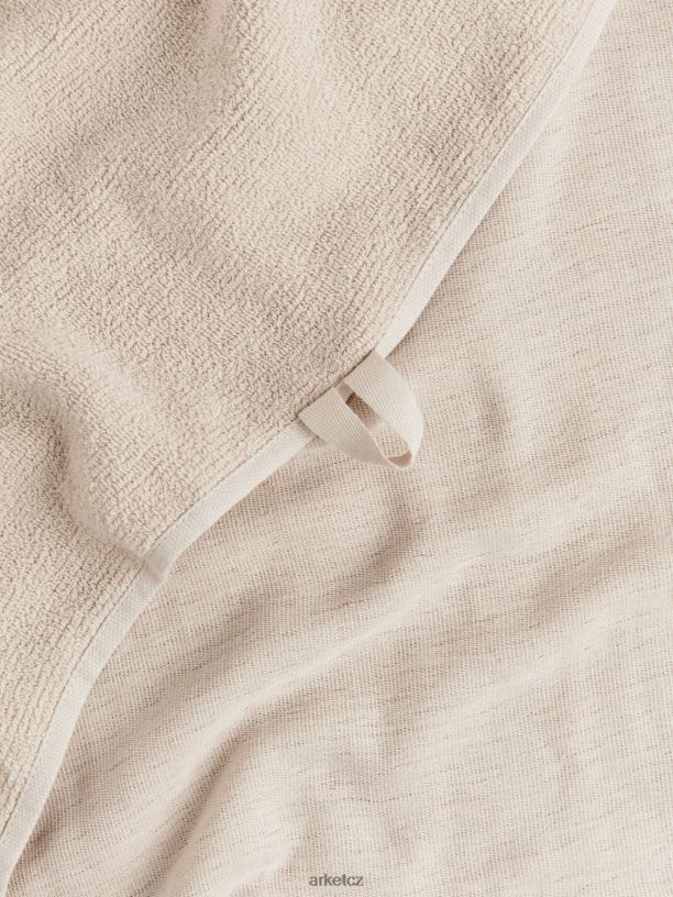 unisex ARKET bavlněný ručník 70 x 140 cm domácí potřeby béžový J8R2D1352