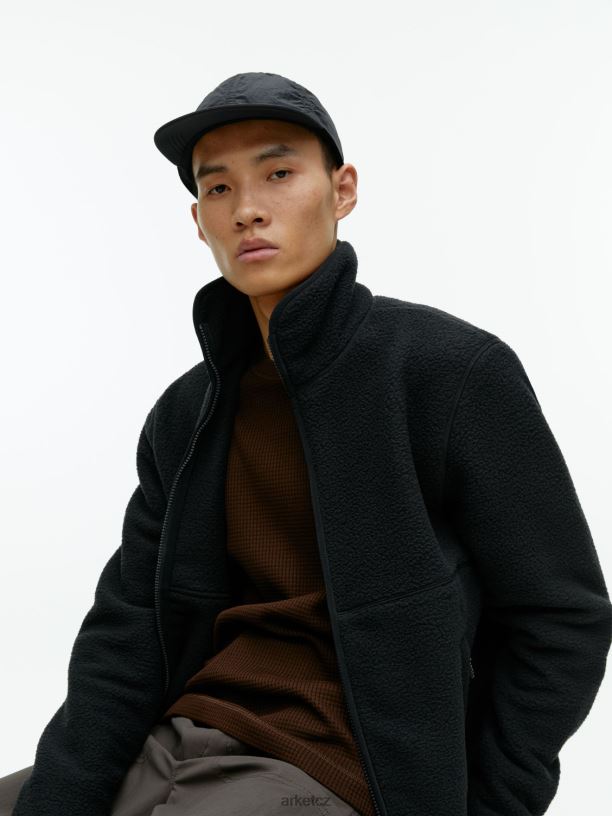 muži ARKET aktivní čepice oblečení Černá J8R2D1200