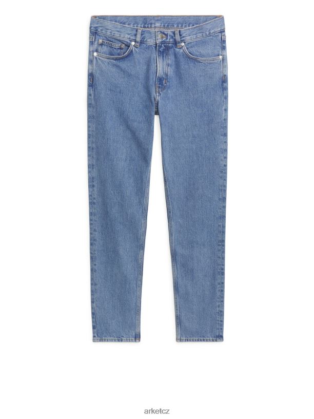 muži ARKET bříza slim strečové džíny oblečení světle modrá J8R2D1105