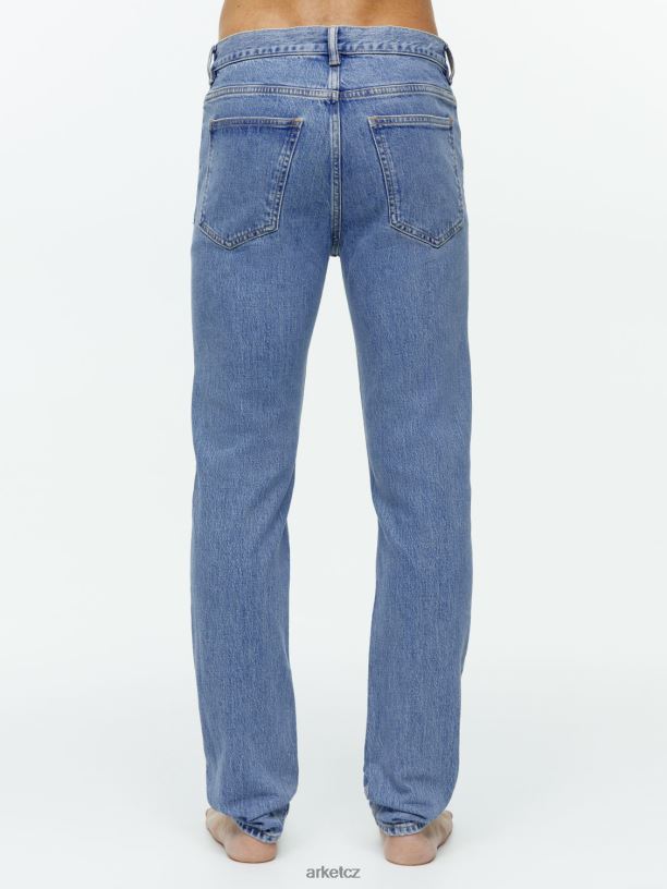 muži ARKET bříza slim strečové džíny oblečení světle modrá J8R2D1105
