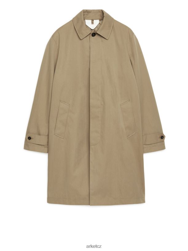 muži ARKET autokabát střední délky oblečení béžový J8R2D1158