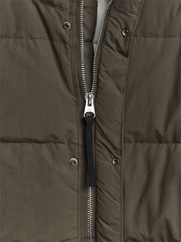 muži ARKET polstrovaná bunda oblečení khaki J8R2D1169