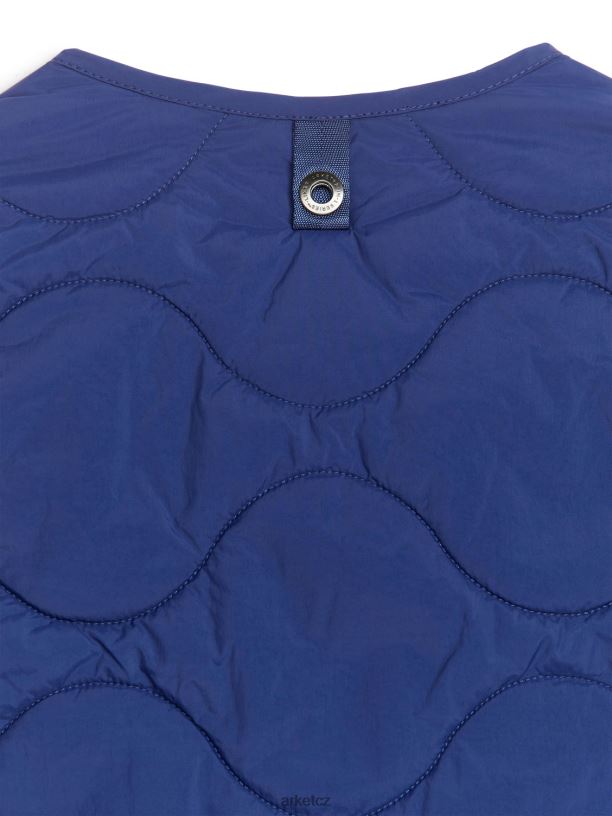 muži ARKET prošívaná vesta oblečení modrý J8R2D1163