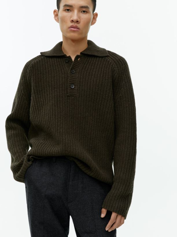 muži ARKET zkrácené zúžené vlněné kalhoty oblečení šedá melanž J8R2D1083