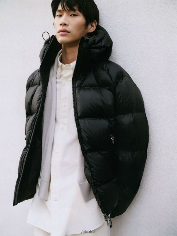 muži ARKET volná těžká mikina oblečení světle šedá J8R2D923