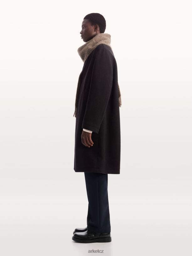 muži ARKET slim kalhoty z chmelové vlny oblečení tmavě modrá J8R2D1075