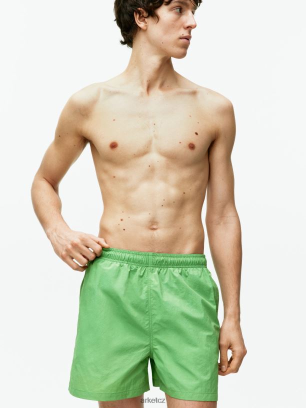 muži ARKET plavecké šortky oblečení světle zelená J8R2D1138
