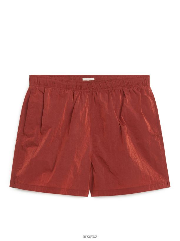 muži ARKET plavecké šortky oblečení terakota J8R2D1146