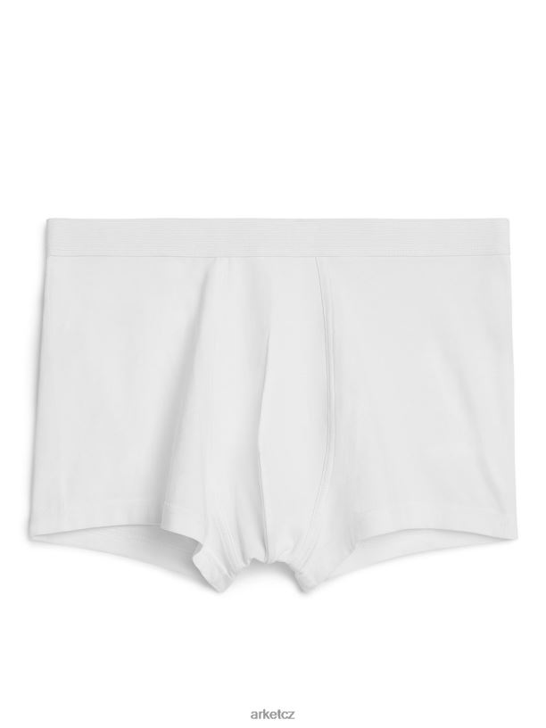 muži ARKET bavlněné kufry pima oblečení bílý J8R2D1226