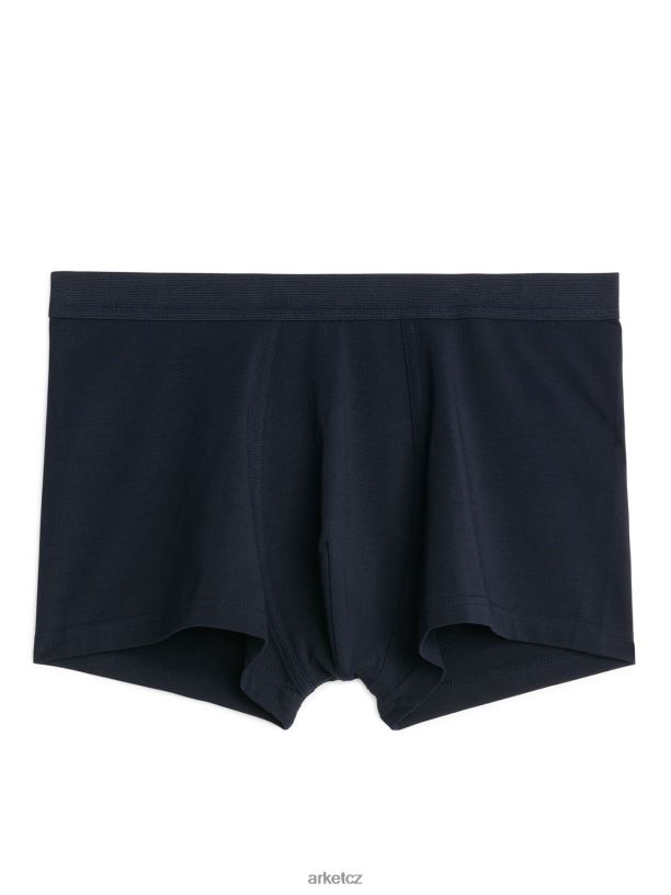 muži ARKET bavlněné kufry pima oblečení tmavě modrá J8R2D1227