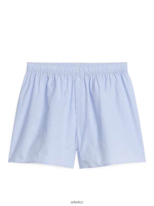 muži ARKET tkané bavlněné boxerky, sada 2 ks oblečení Modrá bílá J8R2D1229