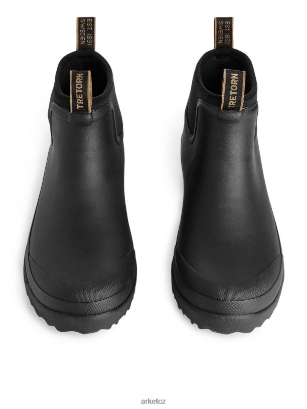 muži ARKET gumové holínky tretorn terrang obuv Černá J8R2D1284