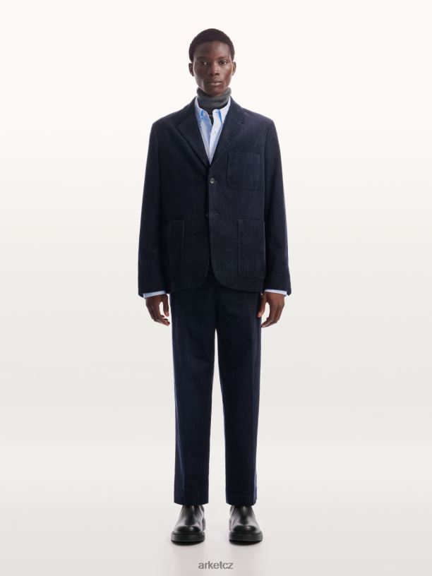 muži ARKET kožené boty obuv Černá J8R2D1278