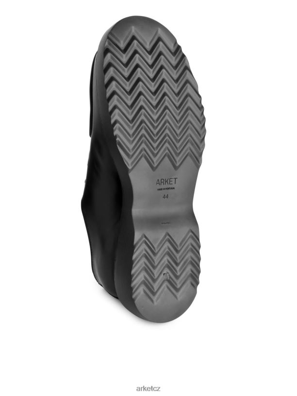 muži ARKET kožené derby boty obuv Černá J8R2D1276