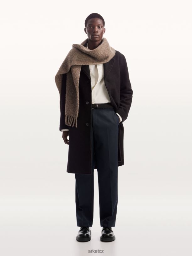 muži ARKET robustní kožené derby boty obuv Černá J8R2D1279