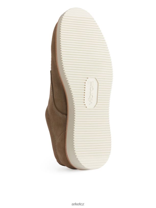 muži ARKET semišové-vibramové derby boty obuv béžový J8R2D1274