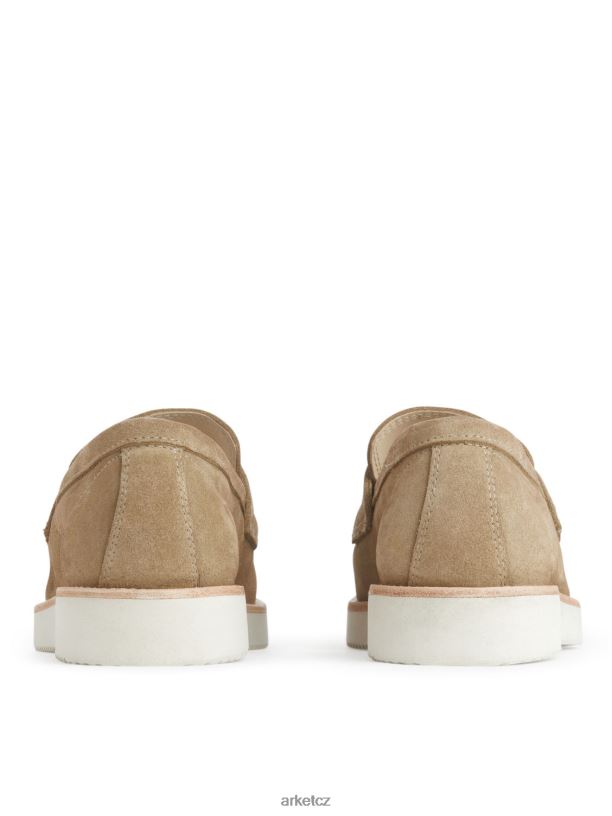 muži ARKET semiš-vibram mokasíny obuv béžový J8R2D1275