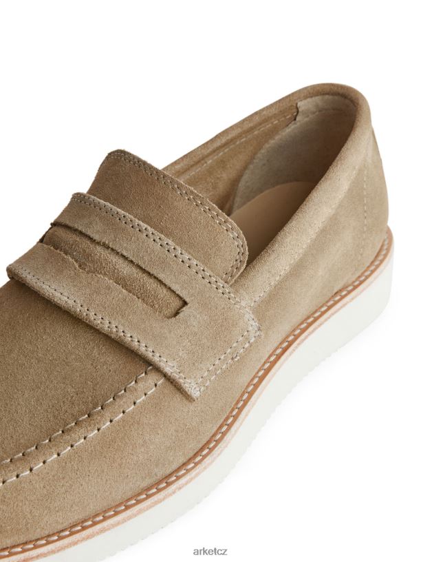 muži ARKET semiš-vibram mokasíny obuv béžový J8R2D1275