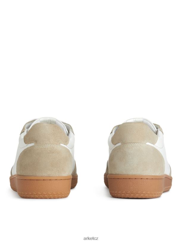 muži ARKET kožené tenisky obuv bílá/béžová J8R2D1254