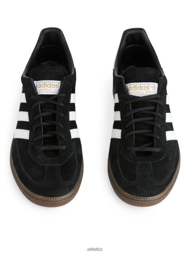 muži ARKET speciální házenkářští trenéři adidas obuv Černá bílá J8R2D1256