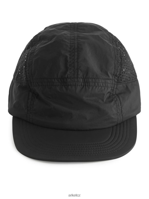 muži ARKET aktivní 5ti panelová síťovaná čepice Příslušenství Černá J8R2D1197