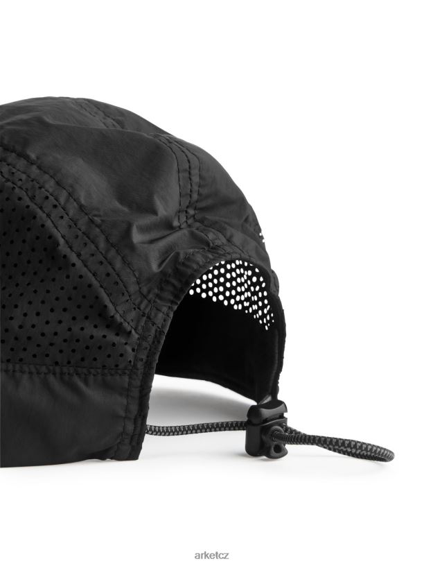muži ARKET aktivní 5ti panelová síťovaná čepice Příslušenství Černá J8R2D1197