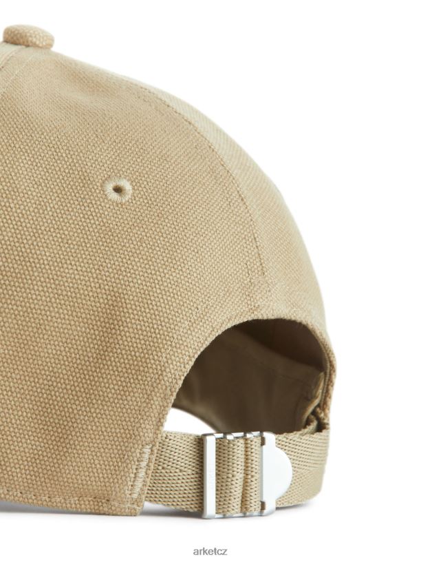 muži ARKET čepice z bavlněného plátna Příslušenství béžový J8R2D1296