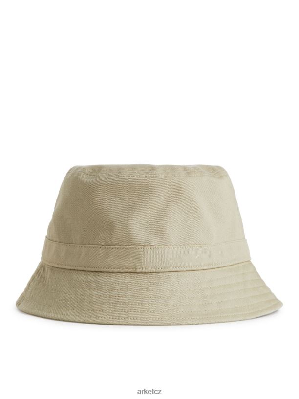 muži ARKET kyblíkový klobouk z bavlněného kepru Příslušenství béžový J8R2D1301