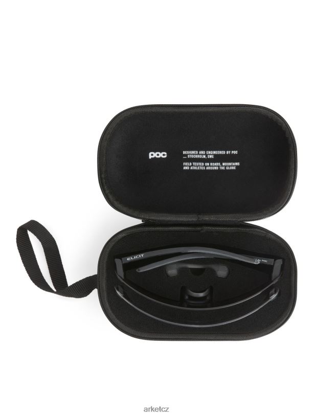 muži ARKET poc elicit cyklistické sluneční brýle Příslušenství černá/hnědá/čirá J8R2D1335