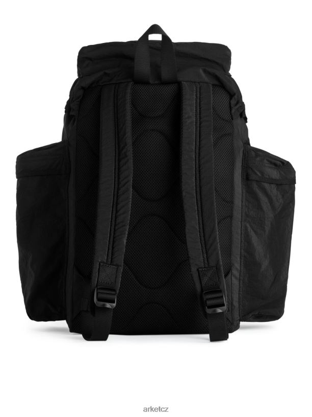 unisex ARKET lehký batoh tašky Černá J8R2D1211
