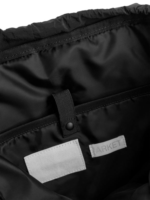 unisex ARKET lehký batoh tašky Černá J8R2D1211