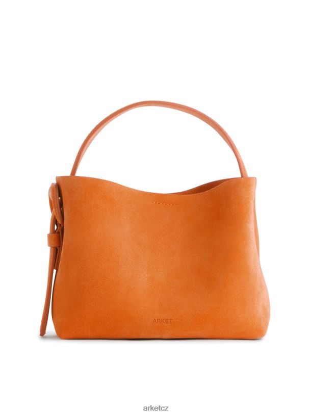 unisex ARKET semišová crossbody kabelka tašky oranžový J8R2D741