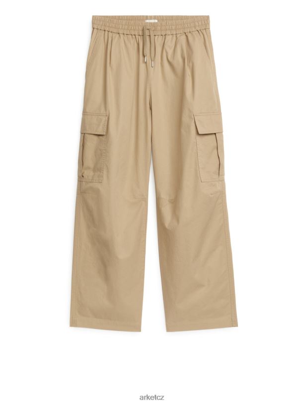 ženy ARKET cargo kalhoty oblečení béžový J8R2D211