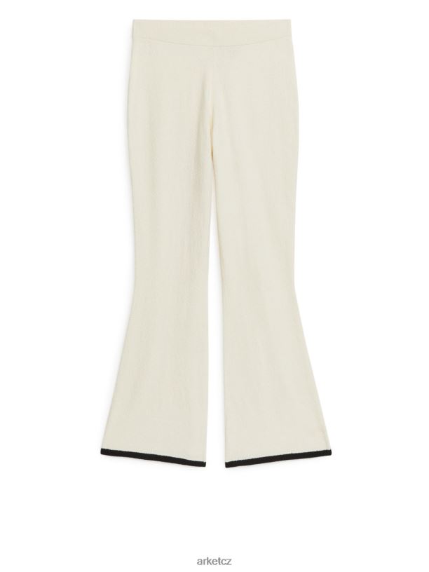 ženy ARKET rozšířené boucle kalhoty oblečení špinavě bílá J8R2D206