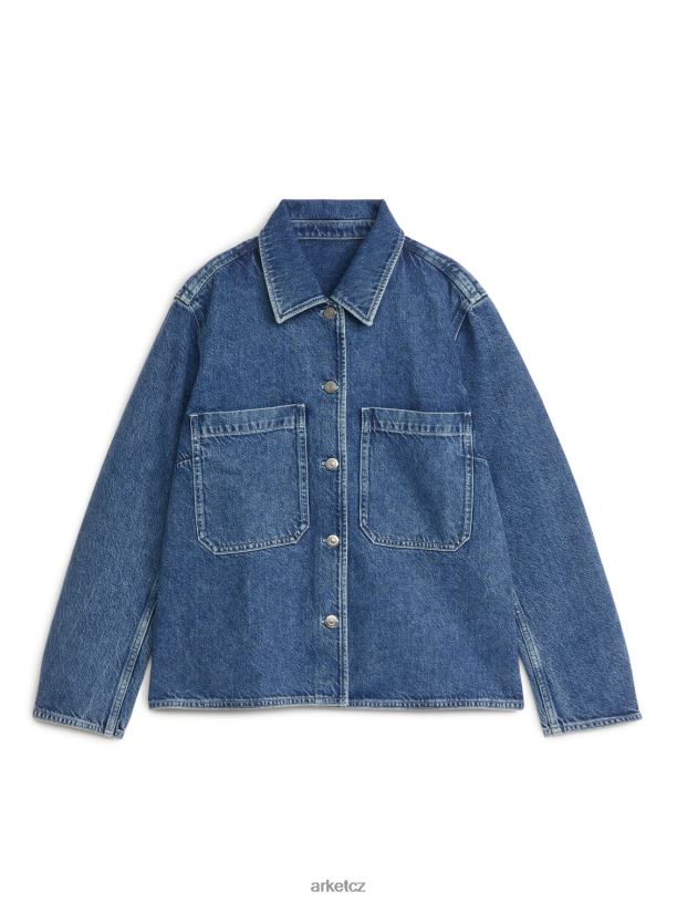 ženy ARKET Riflová košile oblečení modrý J8R2D42