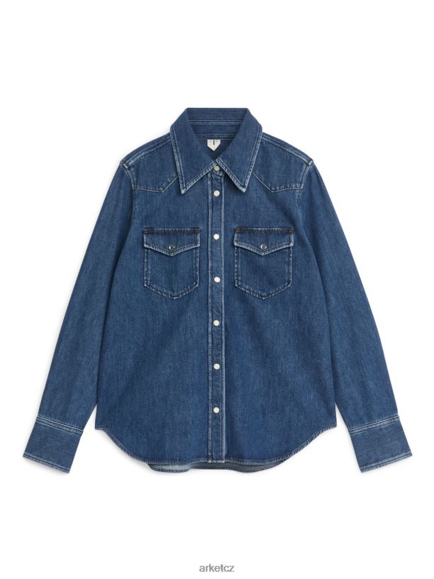 ženy ARKET Riflová košile oblečení modrý J8R2D52