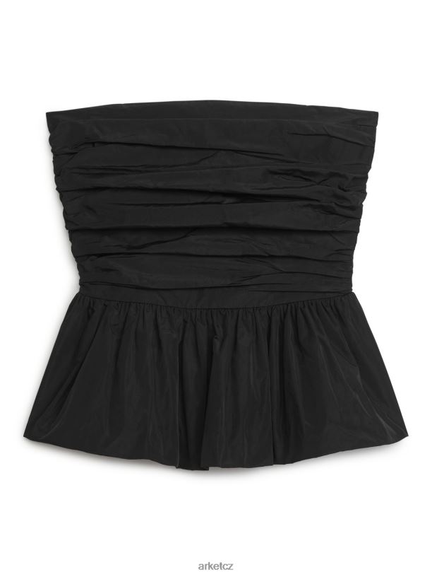 ženy ARKET rozcuchaný prsatější oblečení Černá J8R2D59