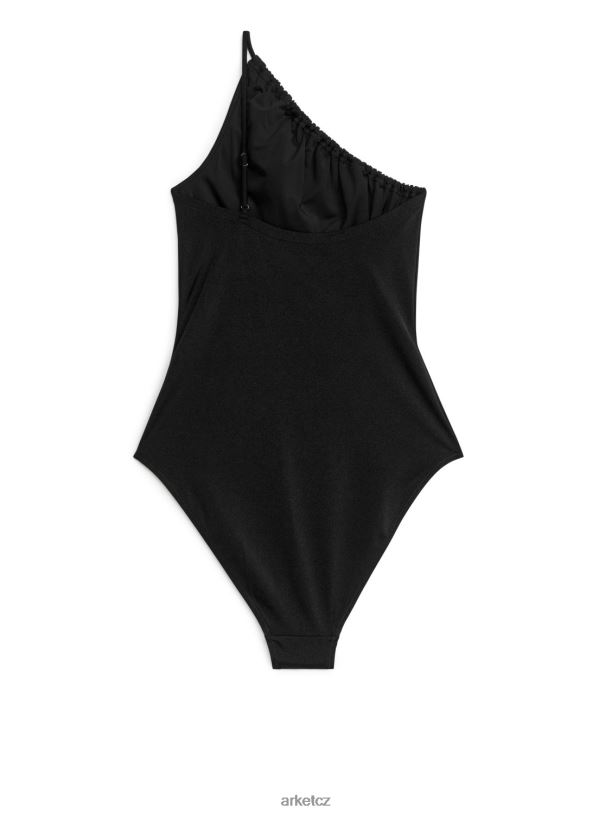 ženy ARKET plavky na jedno rameno oblečení Černá J8R2D620